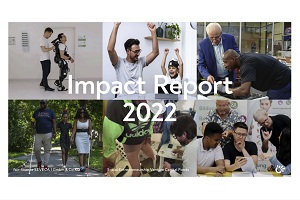 Titelbild des Impact Reports 2022