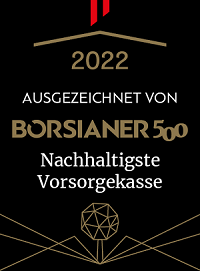 Auszeichnung als "Österreichs nachhaltigste Vorsorgekasse 2022" vergeben vom Finanzmagazin Börsianer
