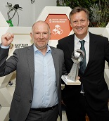 Verleihung des SDG-Awards SDG-Award Verleihung mit Hannes Puhr von der fair-finance Vorsorgekasse