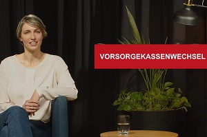 Bild der Aufzeichnung der Informationsvideos der fair-finance Vorsorgekasse mit Key Account Managerin Maria Schietz